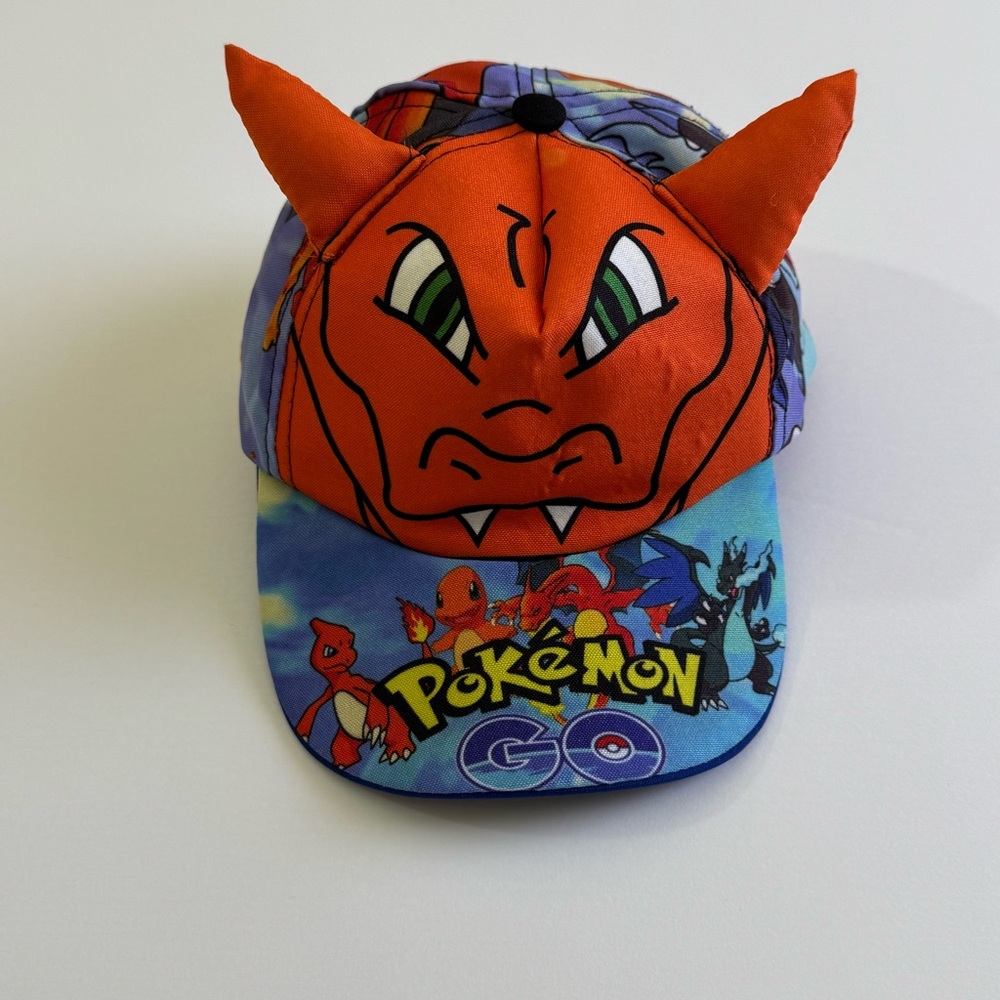 Unbranded Orange and Blue Pokémon Charizard Halloween Costume Hat